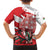 Wales Celtic Cross Family Matching Short Sleeve Bodycon Dress and Hawaiian Shirt Cymru Am Byth Red Version - Wonder Print Shop