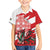 Wales Celtic Cross Family Matching Short Sleeve Bodycon Dress and Hawaiian Shirt Cymru Am Byth Red Version - Wonder Print Shop