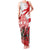 Wales Celtic Cross Family Matching Tank Maxi Dress and Hawaiian Shirt Cymru Am Byth Red Version - Wonder Print Shop