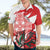 Wales Celtic Cross Hawaiian Shirt Cymru Am Byth Red Version - Wonder Print Shop