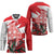 Wales Celtic Cross Hockey Jersey Cymru Am Byth Red Version - Wonder Print Shop
