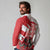 Wales Celtic Cross Long Sleeve Polo Shirt Cymru Am Byth Red Version - Wonder Print Shop