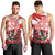 Wales Celtic Cross Men Tank Top Cymru Am Byth Red Version - Wonder Print Shop
