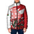 Wales Celtic Cross Padded Jacket Cymru Am Byth Red Version - Wonder Print Shop