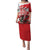 Wales Celtic Cross Puletasi Cymru Am Byth Red Version - Wonder Print Shop