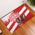 Wales Celtic Cross Rubber Doormat Cymru Am Byth Red Version - Wonder Print Shop