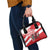 Wales Celtic Cross Shoulder Handbag Cymru Am Byth Red Version - Wonder Print Shop