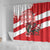 Wales Celtic Cross Shower Curtain Cymru Am Byth Red Version - Wonder Print Shop