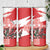 Wales Celtic Cross Skinny Tumbler Cymru Am Byth Red Version - Wonder Print Shop