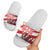 Wales Celtic Cross Slide Sandals Cymru Am Byth Red Version - Wonder Print Shop
