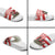 Wales Celtic Cross Slide Sandals Cymru Am Byth Red Version - Wonder Print Shop
