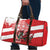 Wales Celtic Cross Travel Bag Cymru Am Byth Red Version - Wonder Print Shop