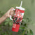 Wales Celtic Cross Tumbler With Handle Cymru Am Byth Red Version - Wonder Print Shop