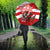 Wales Celtic Cross Umbrella Cymru Am Byth Red Version - Wonder Print Shop