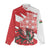 Wales Celtic Cross Women Casual Shirt Cymru Am Byth Red Version - Wonder Print Shop