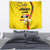 Personalized Uganda Independence Day Tapestry Grey Crowned Crane Bird - Wonder Print Shop