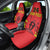 Custom Uganda Independence Day 1962 Car Seat Cover Coat Of Arms With Kente Patterns - Wonder Print Shop