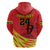 Custom Uganda Independence Day 1962 Zip Hoodie Coat Of Arms With Kente Patterns - Wonder Print Shop