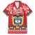 Colombia Christmas Family Matching Off The Shoulder Long Sleeve Dress and Hawaiian Shirt Libertad y Orden With Feliz Navidad - Wonder Print Shop