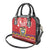 Colombia Christmas Shoulder Handbag Libertad y Orden With Feliz Navidad