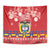 Colombia Christmas Tapestry Libertad y Orden With Feliz Navidad - Wonder Print Shop