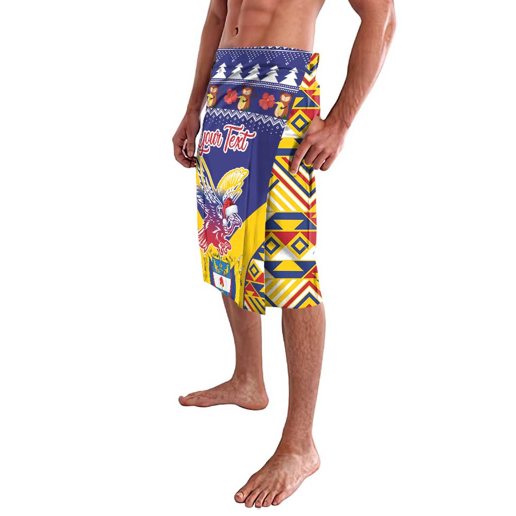 Personalized Colombia Christmas Lavalava Andean Condor With Seamless Pattern - Wonder Print Shop