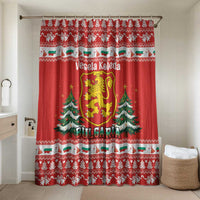 Bulgaria Christmas Bathroom Set Merry Xmas Lion Crest - Wonder Print Shop