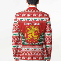 Bulgaria Christmas Blazer Merry Xmas Lion Crest - Wonder Print Shop