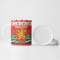 Bulgaria Christmas Ceramic Mug Merry Xmas Lion Crest - Wonder Print Shop