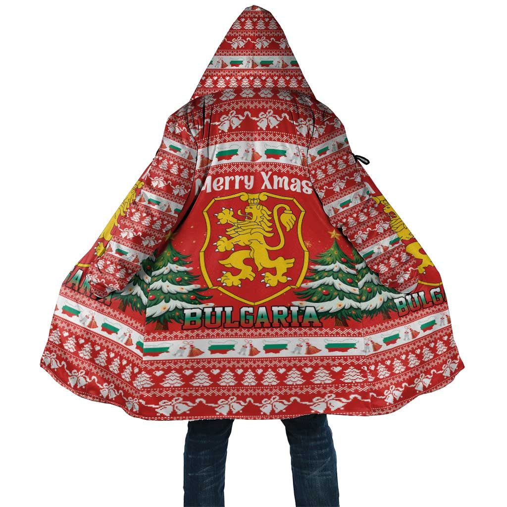 Bulgaria Christmas Cloak Merry Xmas Lion Crest - Wonder Print Shop