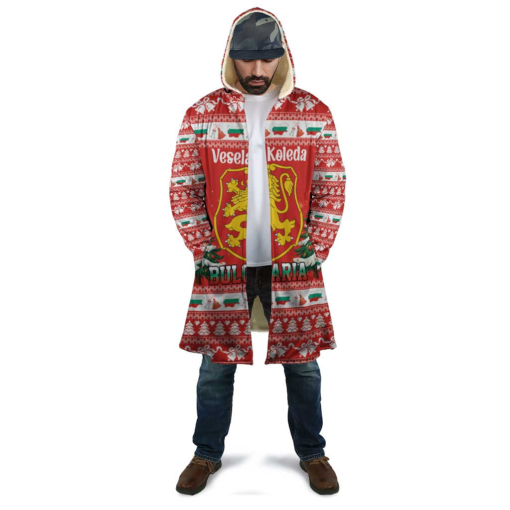 Bulgaria Christmas Cloak Merry Xmas Lion Crest - Wonder Print Shop