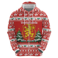 Bulgaria Christmas Hoodie Merry Xmas Lion Crest - Wonder Print Shop