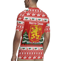 Bulgaria Christmas Rugby Jersey Merry Xmas Lion Crest - Wonder Print Shop