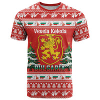 Bulgaria Christmas T Shirt Merry Xmas Lion Crest - Wonder Print Shop