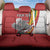 Personalized Lithuania Independence Day Back Car Seat Cover Lithuanian Vytis Swoosh - Wonder Print Shop