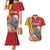 Personalized Lithuania Independence Day Couples Matching Mermaid Dress and Hawaiian Shirt Lithuanian Vytis Swoosh - Wonder Print Shop