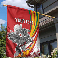 Personalized Lithuania Independence Day Garden Flag Lithuanian Vytis Swoosh - Wonder Print Shop