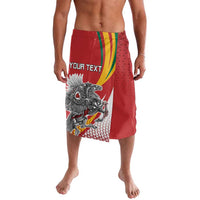 Personalized Lithuania Independence Day Lavalava Lithuanian Vytis Swoosh - Wonder Print Shop