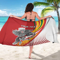 Personalized Lithuania Independence Day Sarong Lithuanian Vytis Swoosh - Wonder Print Shop