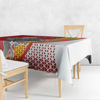 Personalized Lithuania Independence Day Tablecloth Lithuanian Vytis Swoosh - Wonder Print Shop