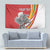 Personalized Lithuania Independence Day Tapestry Lithuanian Vytis Swoosh - Wonder Print Shop