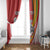 Personalized Lithuania Independence Day Window Curtain Lithuanian Vytis Swoosh - Wonder Print Shop