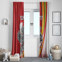 Personalized Lithuania Independence Day Window Curtain Lithuanian Vytis Swoosh - Wonder Print Shop