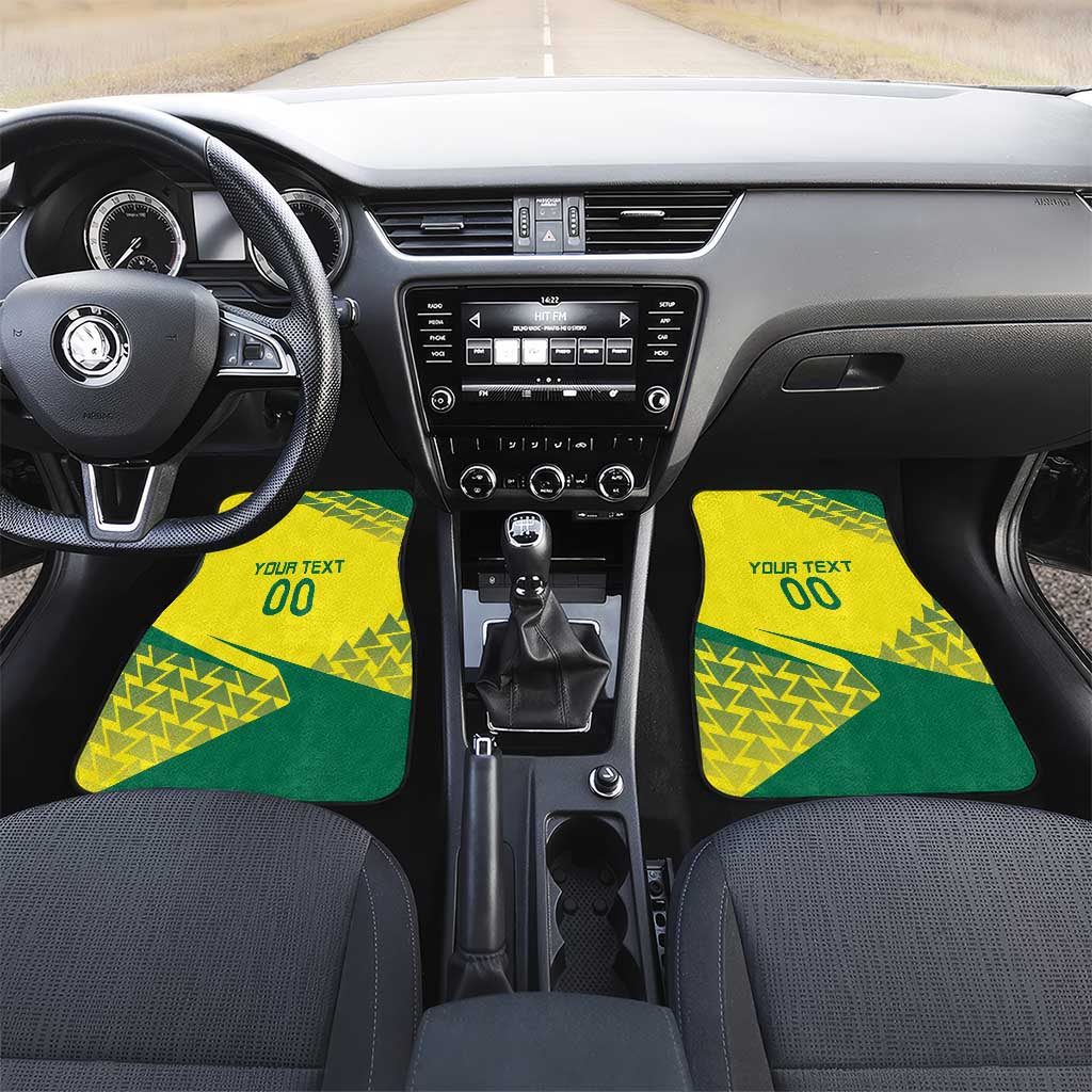 Custom Lithuania Volleyball Car Mats Go Champion Sporty Style - Wonder Print Shop