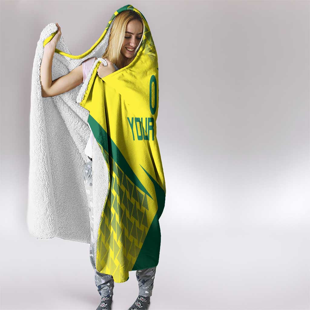 Custom Lithuania Volleyball Hooded Blanket Go Champion Sporty Style