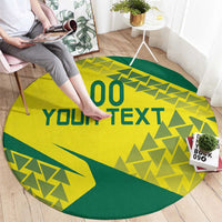 Custom Lithuania Volleyball Round Carpet Go Champion Sporty Style
