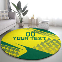 Custom Lithuania Volleyball Round Carpet Go Champion Sporty Style