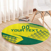 Custom Lithuania Volleyball Round Carpet Go Champion Sporty Style