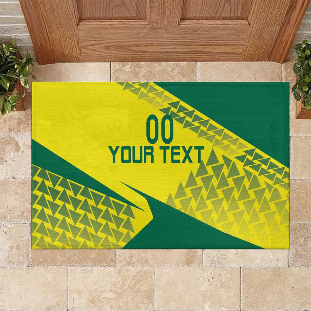 Custom Lithuania Volleyball Rubber Doormat Go Champion Sporty Style - Wonder Print Shop