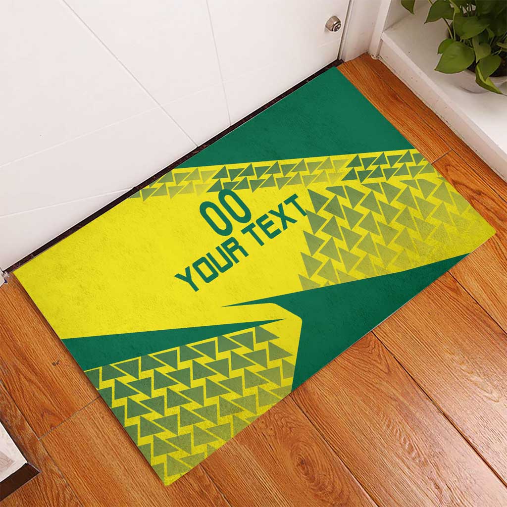 Custom Lithuania Volleyball Rubber Doormat Go Champion Sporty Style - Wonder Print Shop